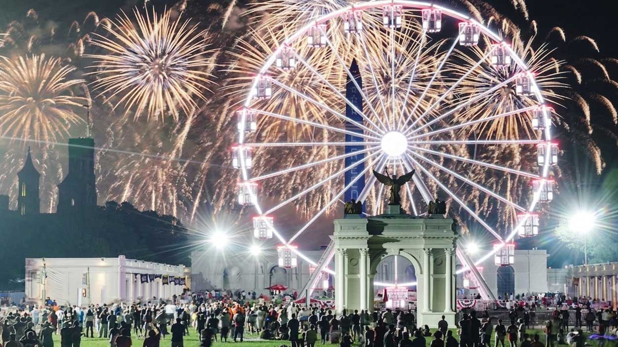US marks 250th birthday with fireworks